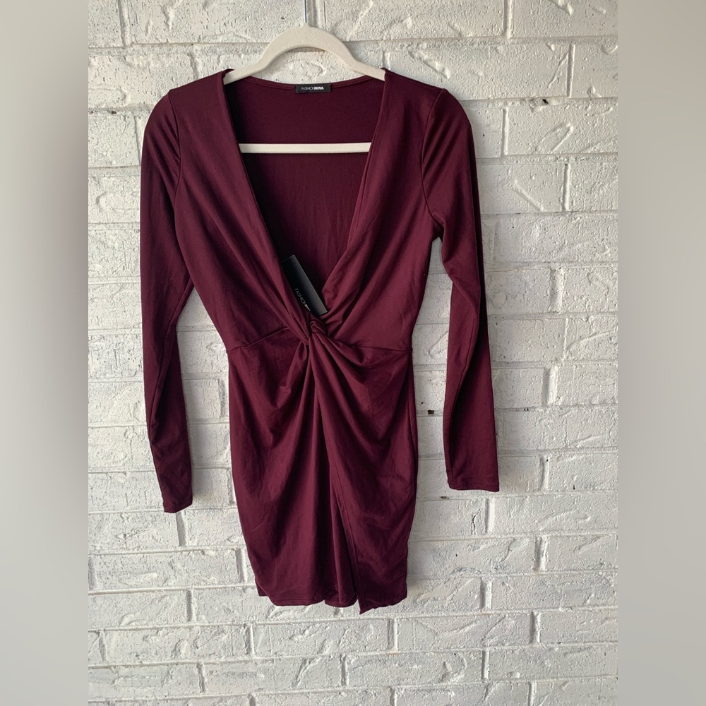 Brand new fashion Nova long sleeves night dress